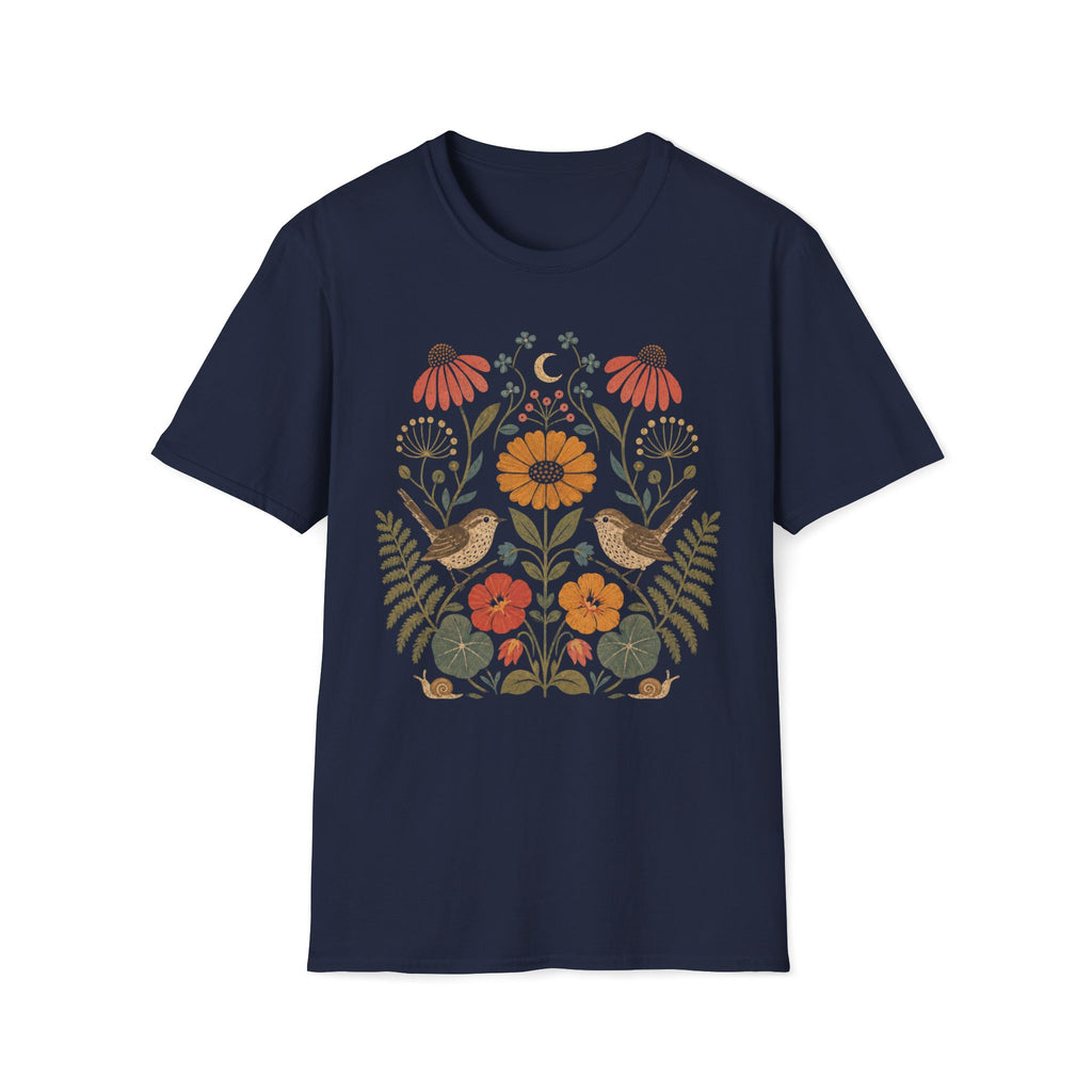 Robin Moonlight Meadow  T-Shirt