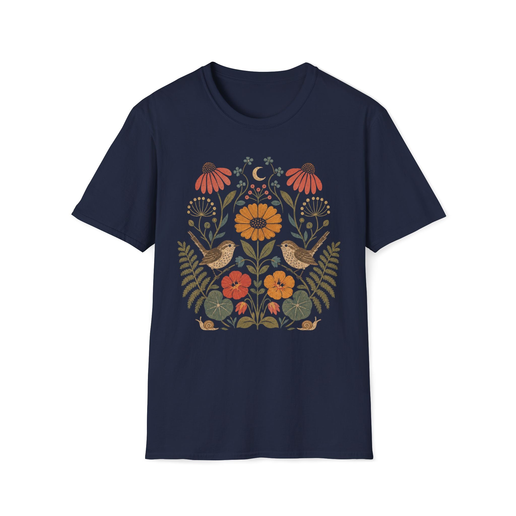 Robin Moonlight Meadow  T-Shirt