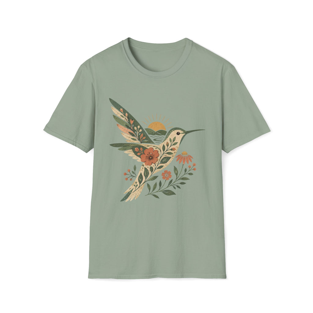 Botanical Hummingbird T-Shirt