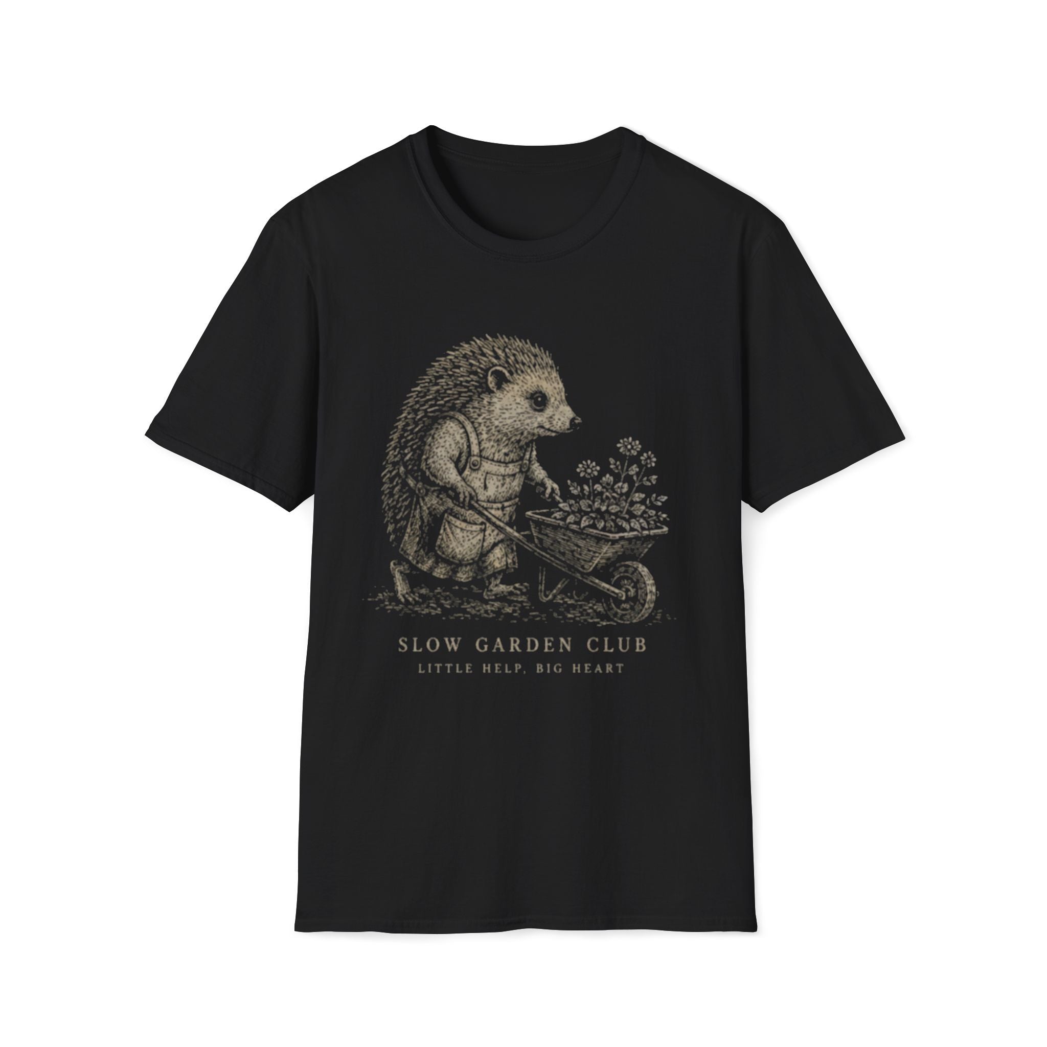 Little Help Big Heart Hedgehog T-Shirt