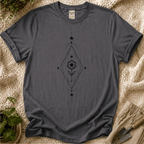 Sunflower Lineart T-Shirt