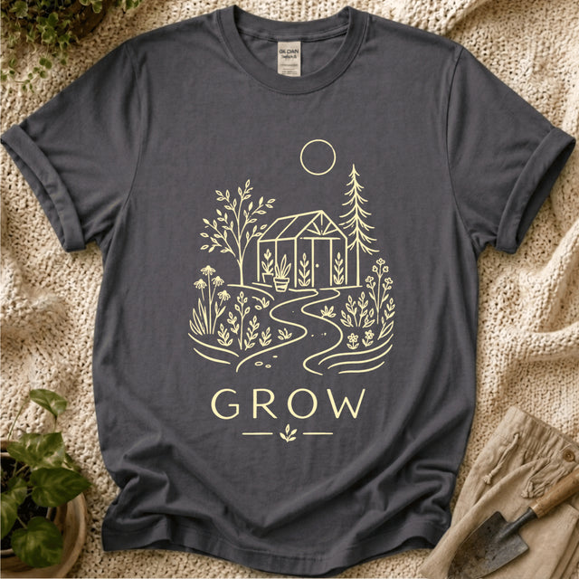 Grow Garden T-Shirt - Zen & Zucchinis garden graphic tee