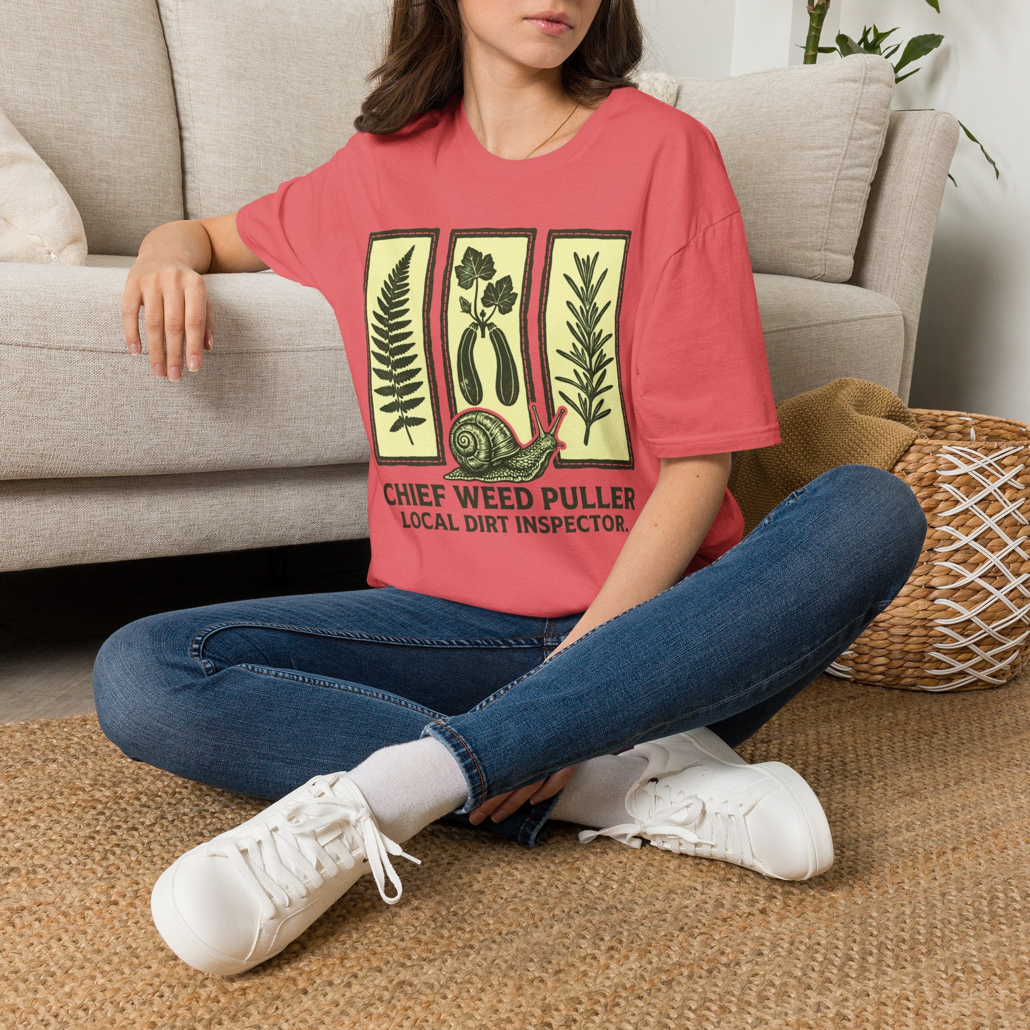 Chief Weed Puller Garden Club T-Shirt