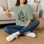 Sunset Behind Leaves T-Shirt