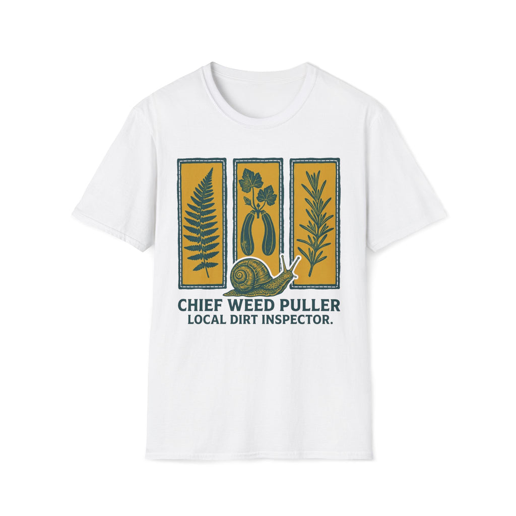 Chief Weed Puller Garden Club T-Shirt