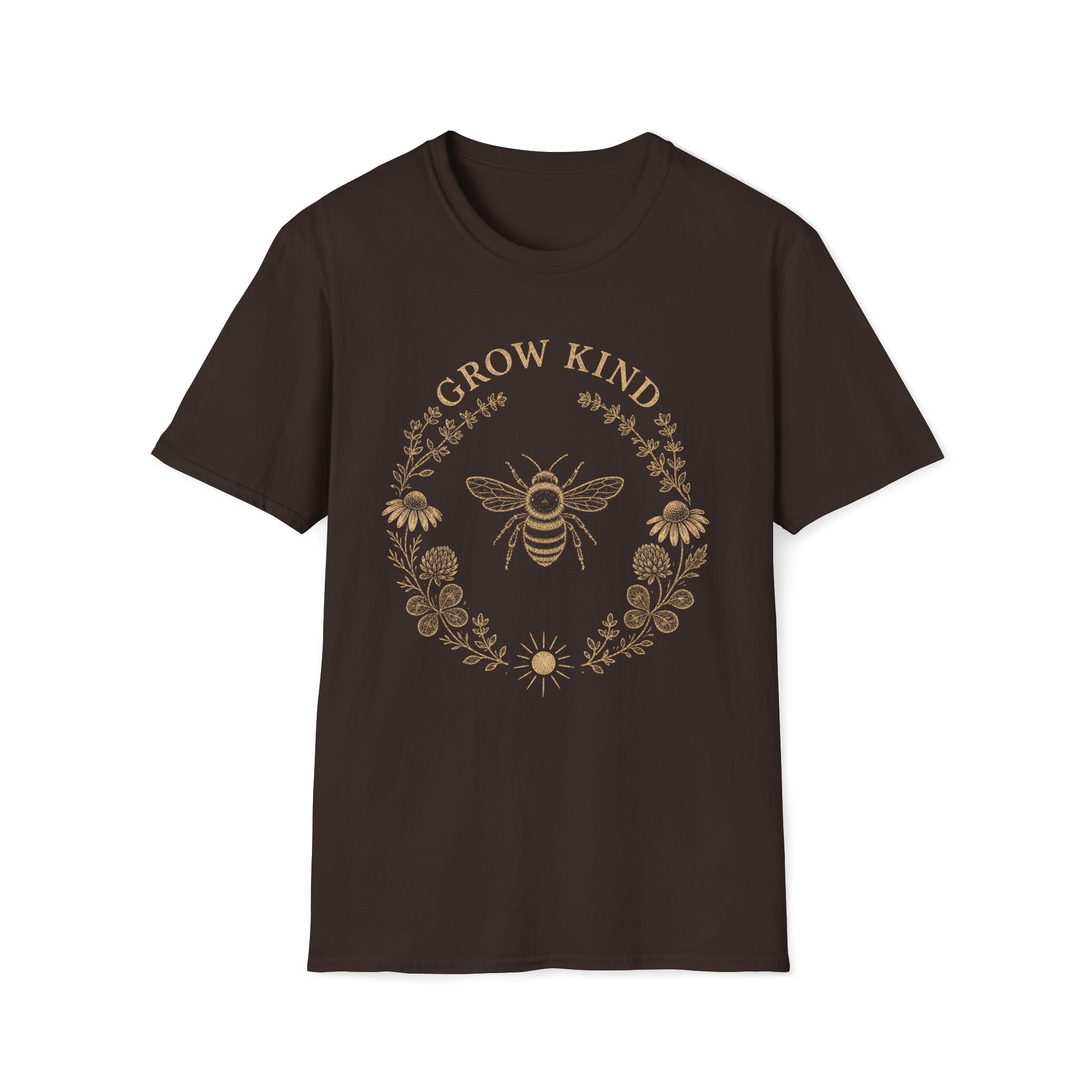 Grow Kind Bee Summer Circle T-Shirt