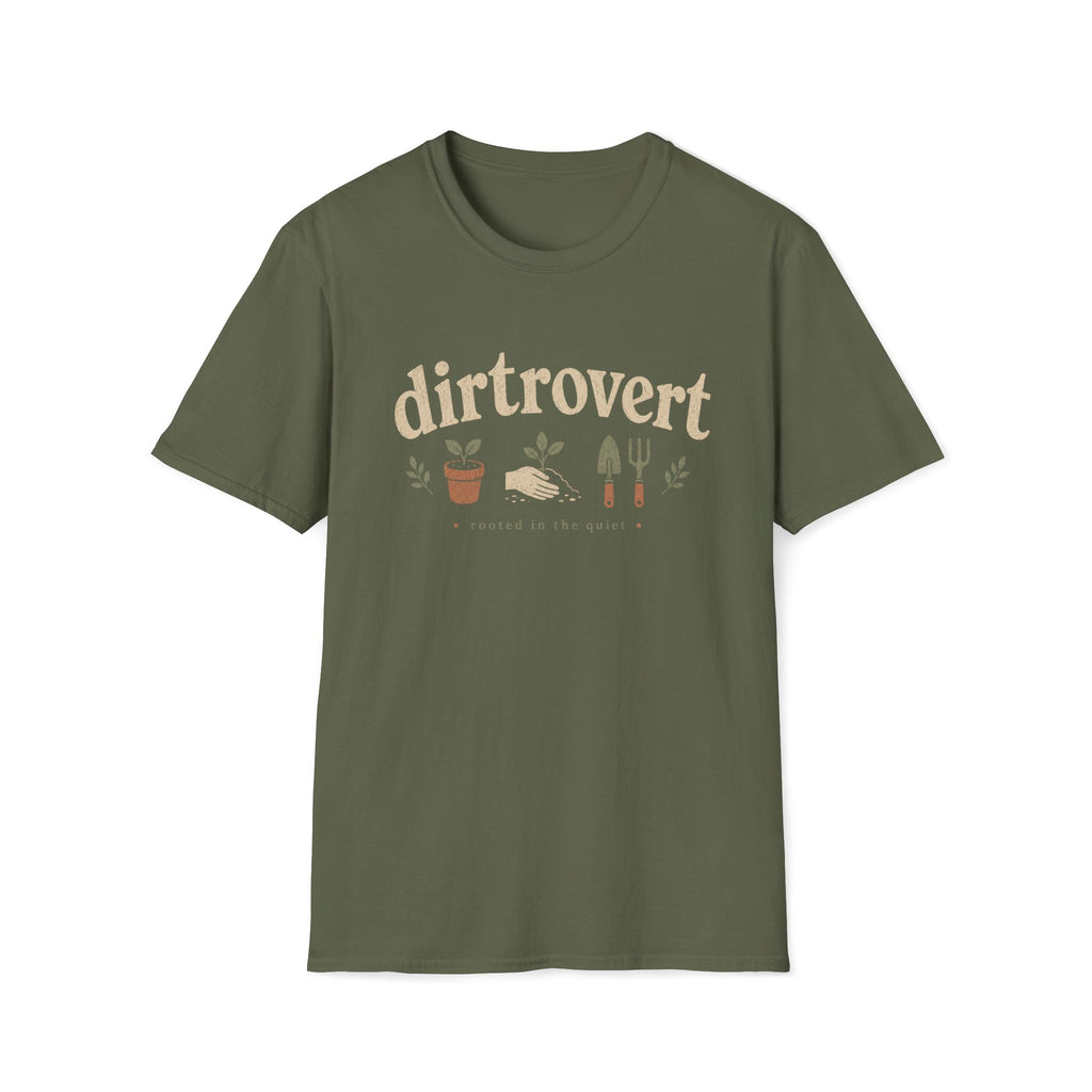 Dirtrovert Rooted in the Quiet T-Shirt
