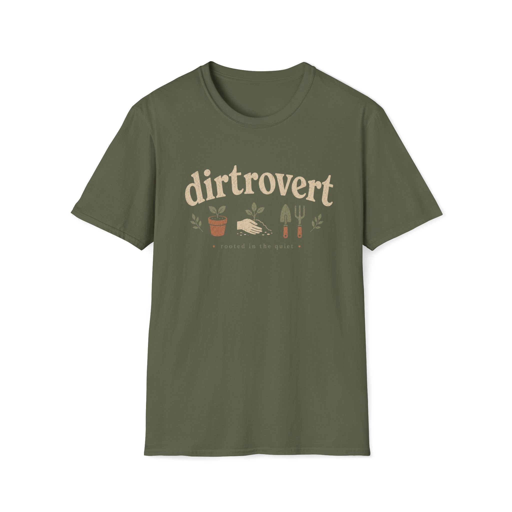Dirtrovert Rooted in the Quiet T-Shirt