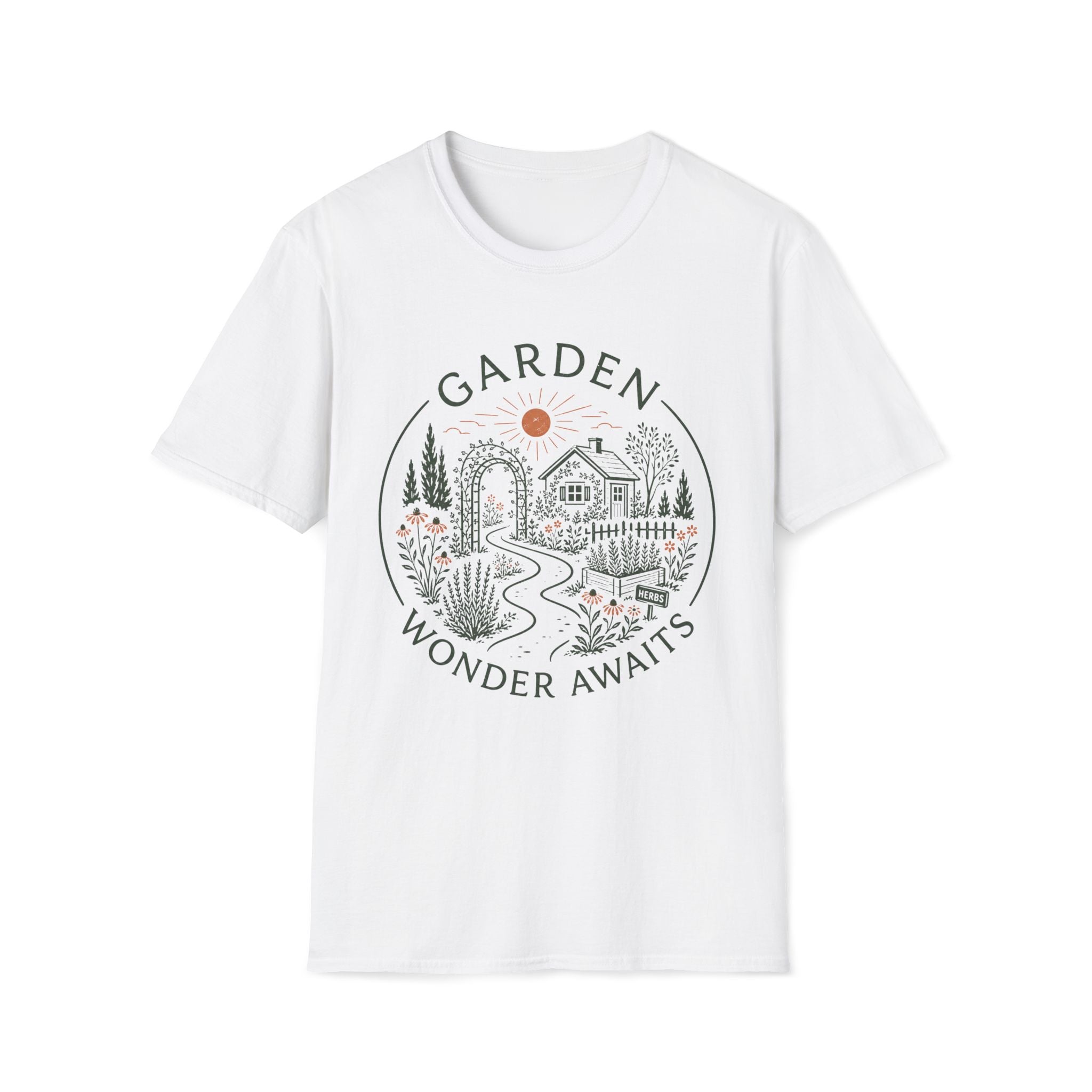 Wonder Awaits Garden View T-Shirt