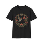 Hummingbird Flower Cirle T-Shirt