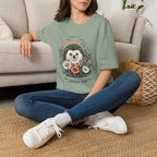 Hedgehog Garden Sunset T-Shirt