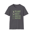 Plant Rest Water Repeat T-Shirt