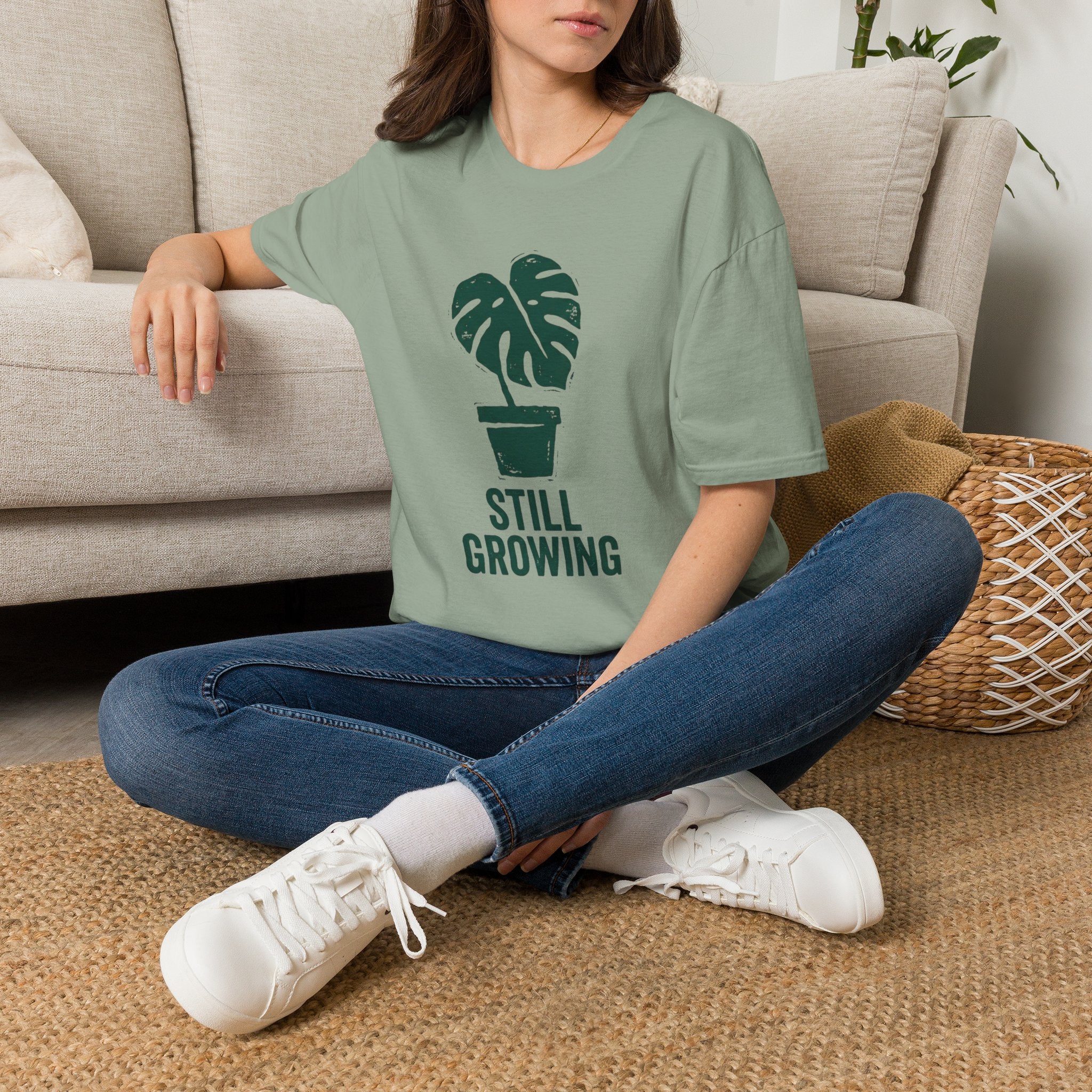 Still Growing Monstera T-Shirt