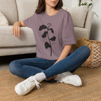Minimal Botanical Stem T-Shirt