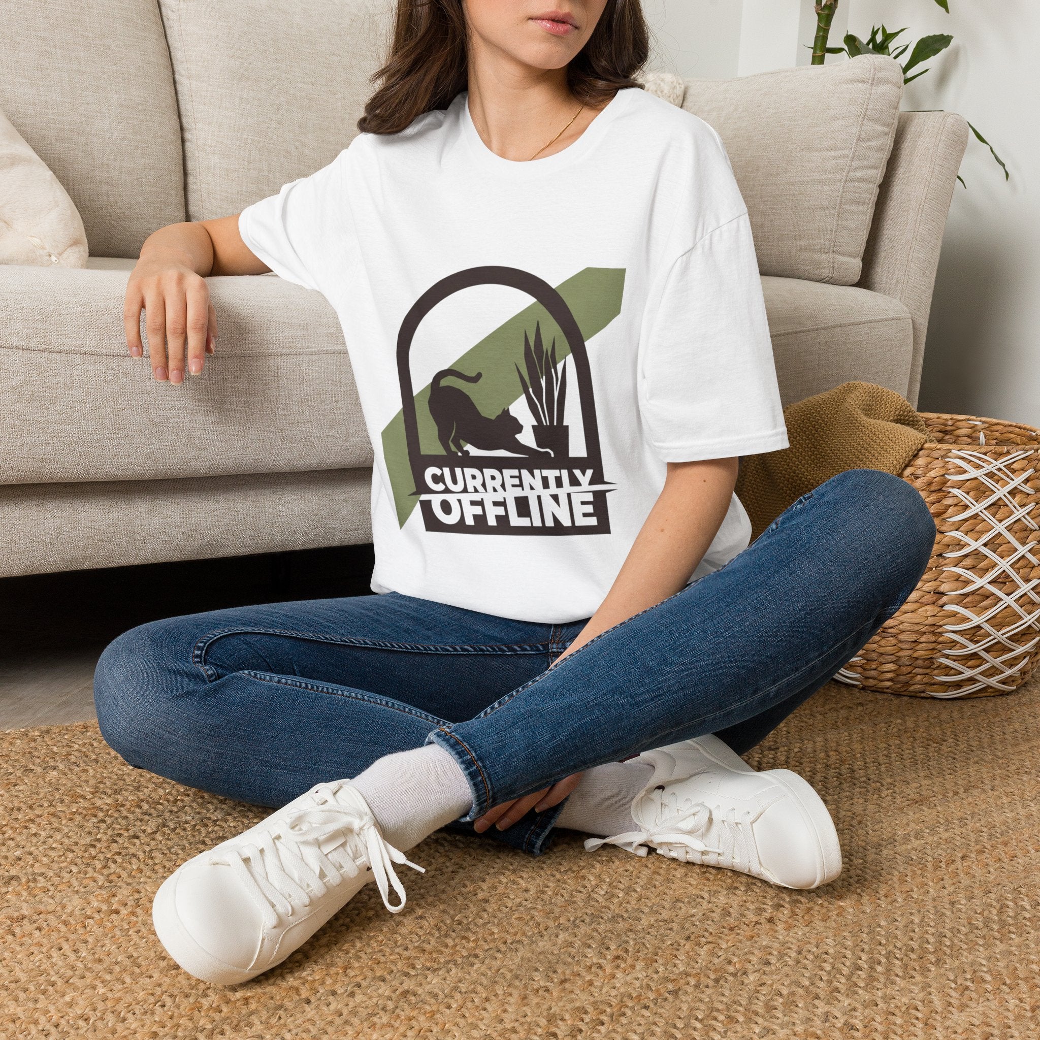 Currently Offline Cat T-Shirt