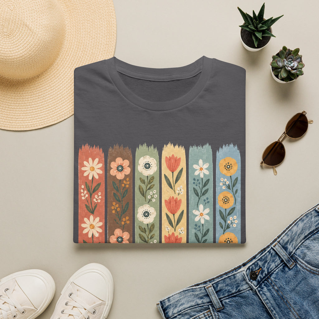 Flower Stripes Garden T-Shirt