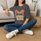 Grow Kind Flower Bee T-Shirt