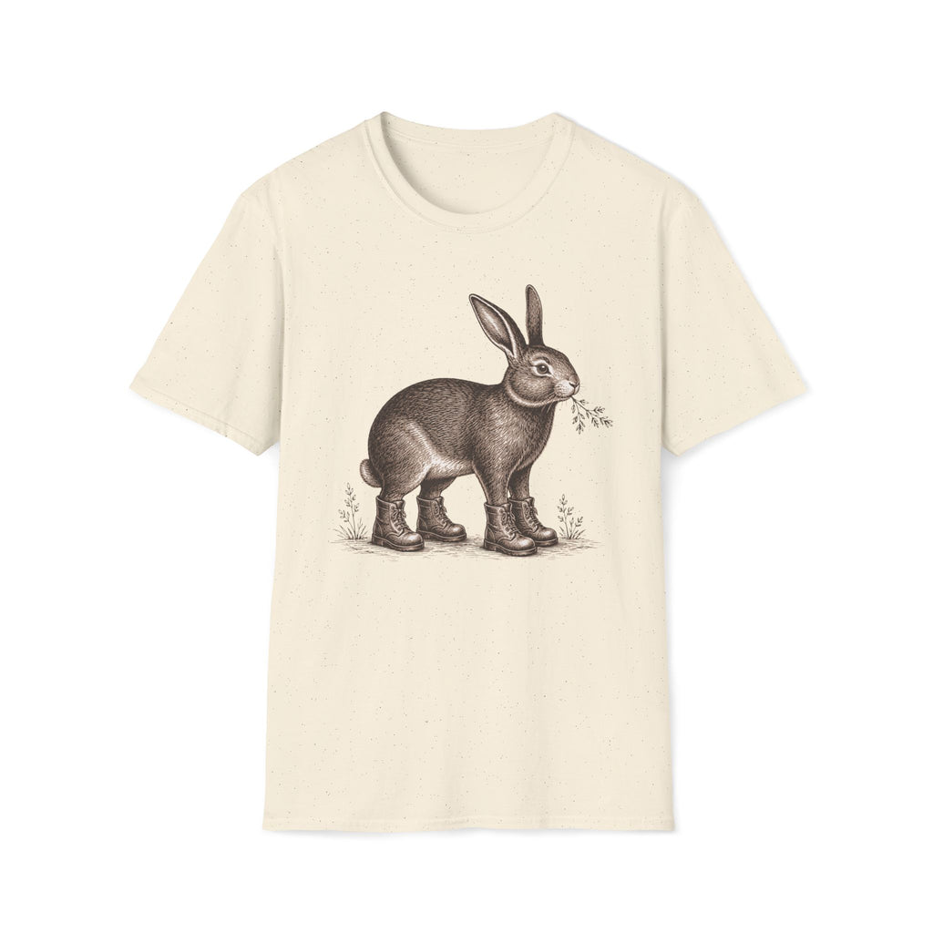 Garden Bunny With Shoes T-Shirt