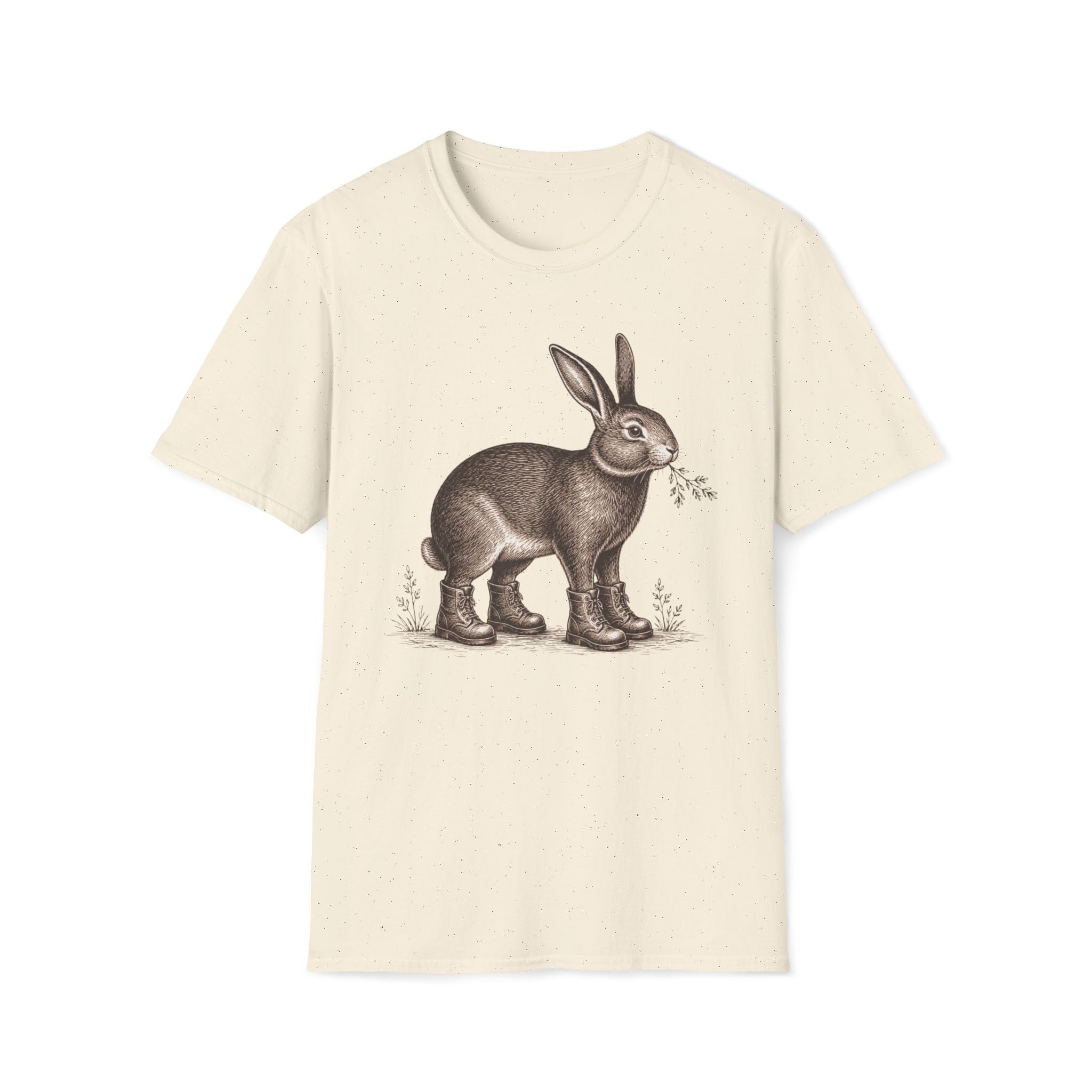 Garden Bunny With Shoes T-Shirt