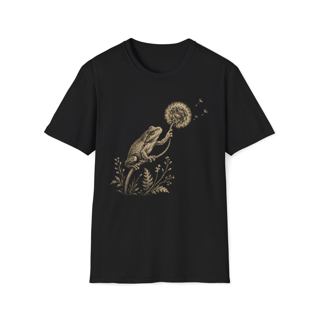 Frog with Dandelion Wish T-Shirt