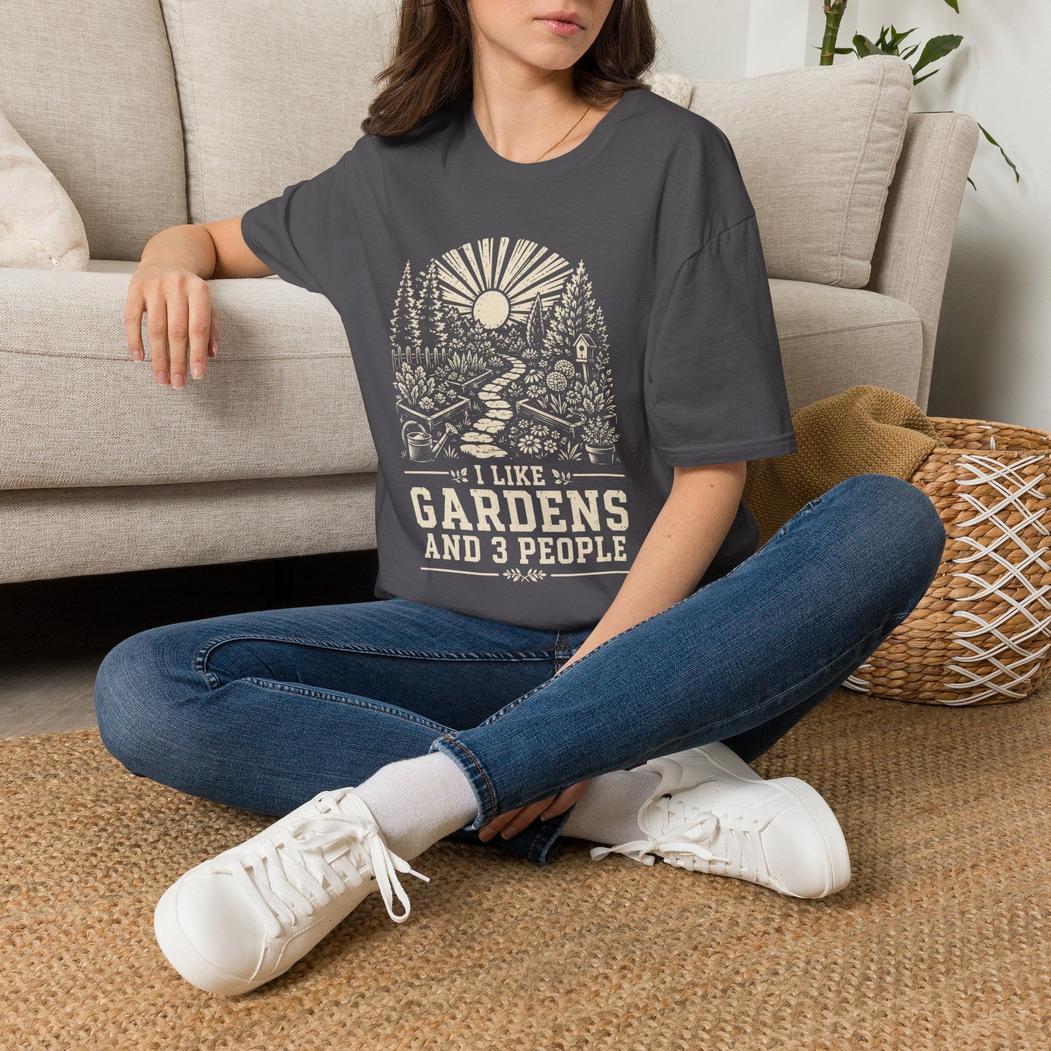I Like Gardens And 3 People T-Shirt