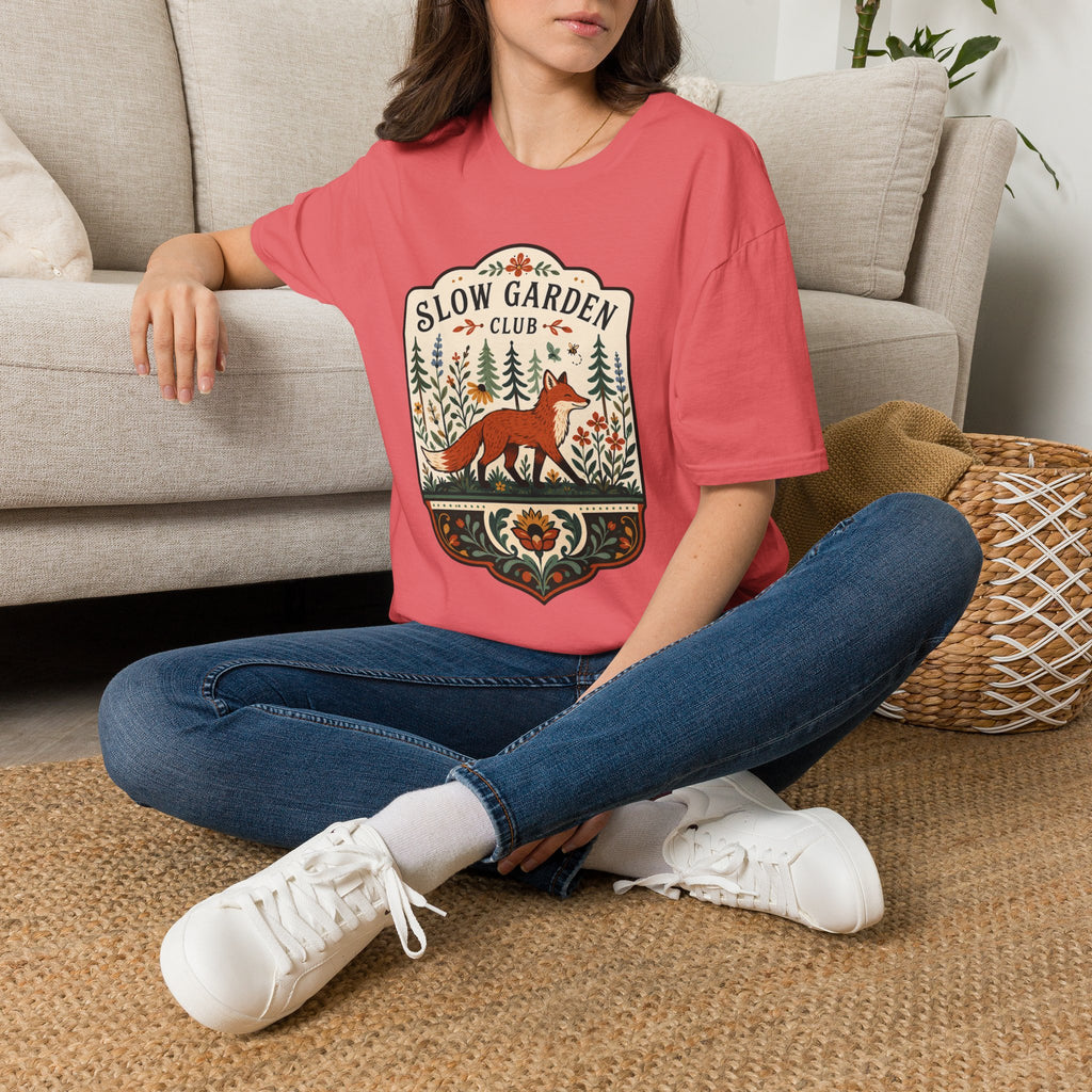 The Local Fox Slow Garden Club T-Shirt