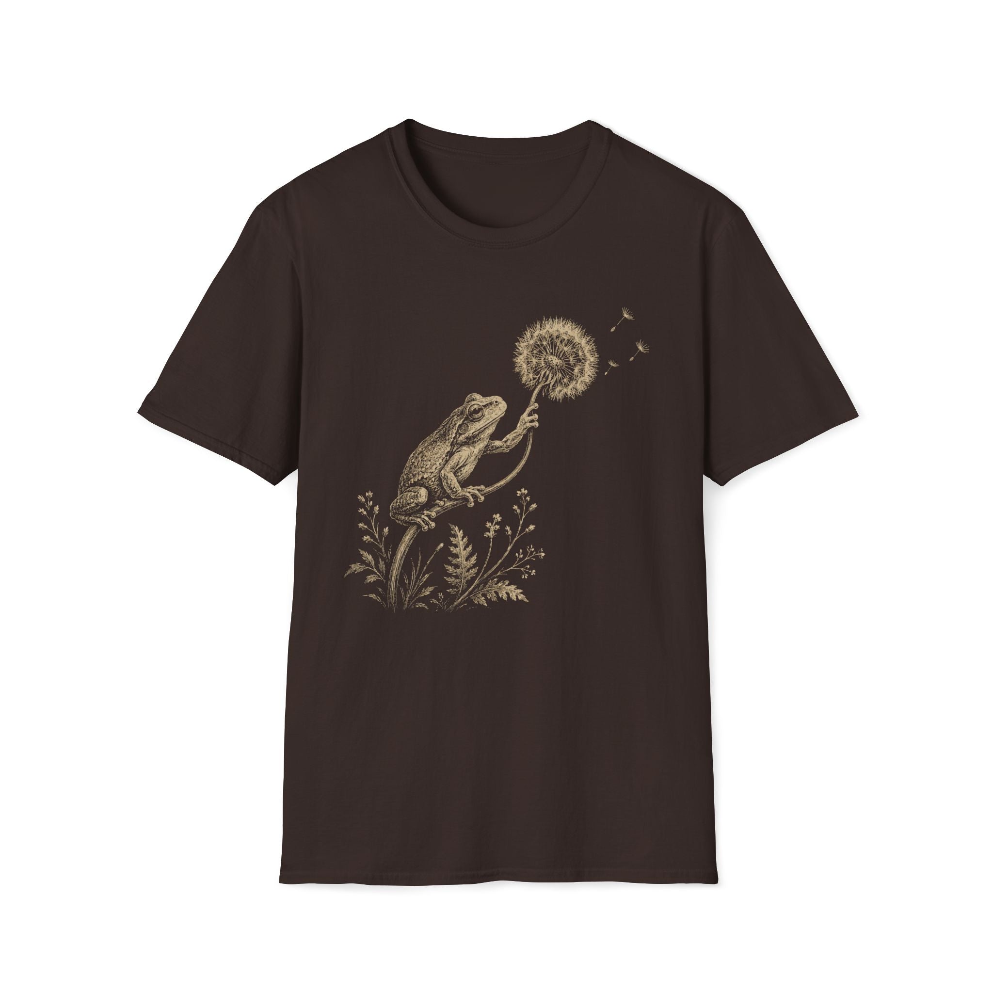 Frog with Dandelion Wish T-Shirt