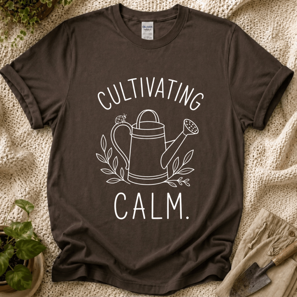Cultivating Calm Mindfulness T-Shirt by Zen & Zucchinis Slow Garden Club