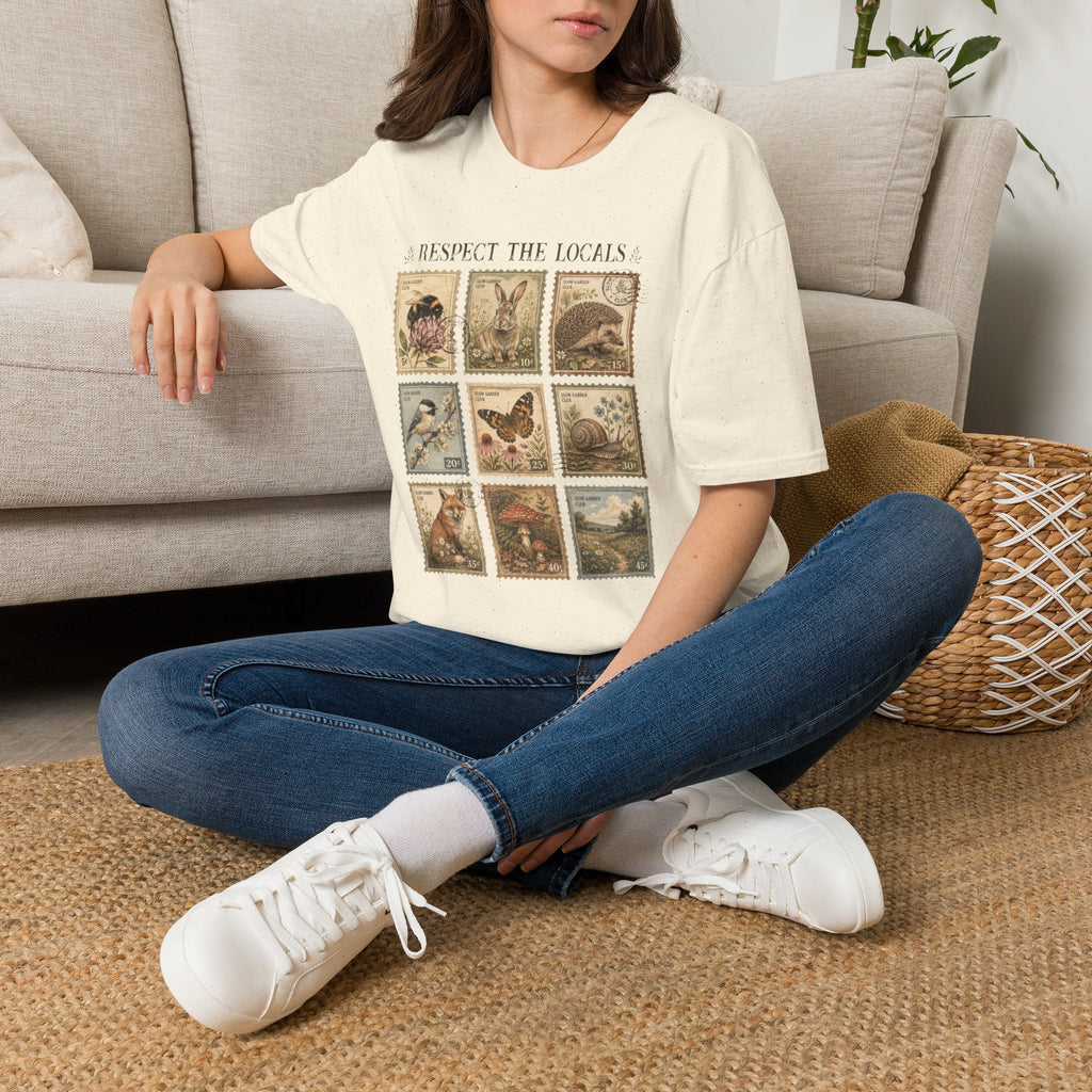 Respect the Locals Garden Friends T-Shirt by Zen & Zucchinis Slow Garden Club
