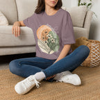 Bohemian Flower Graphic T-Shirt by Zen & Zucchinis Slow Garden Club