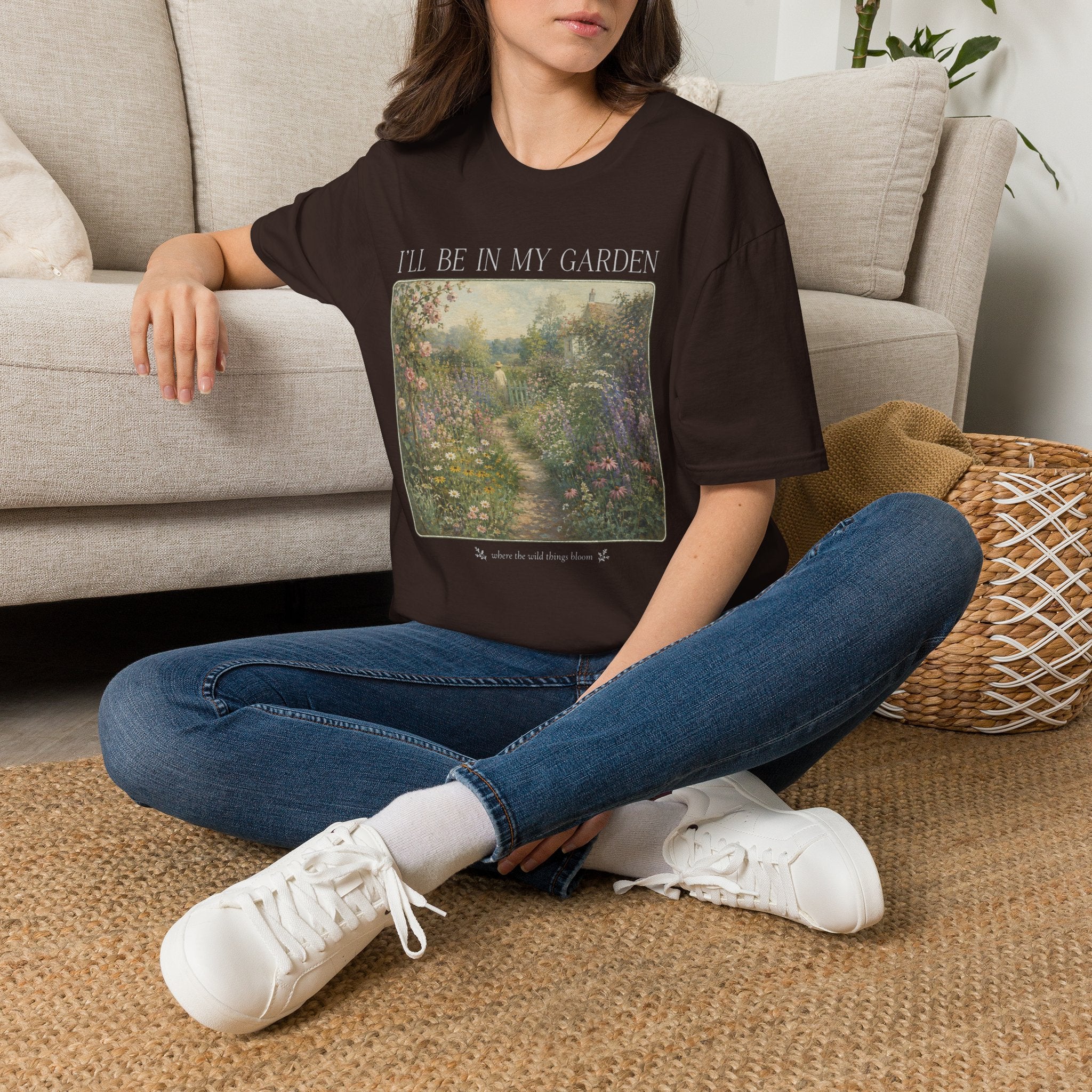I’ll Be in My Garden Wild Things Bloom T-Shirt