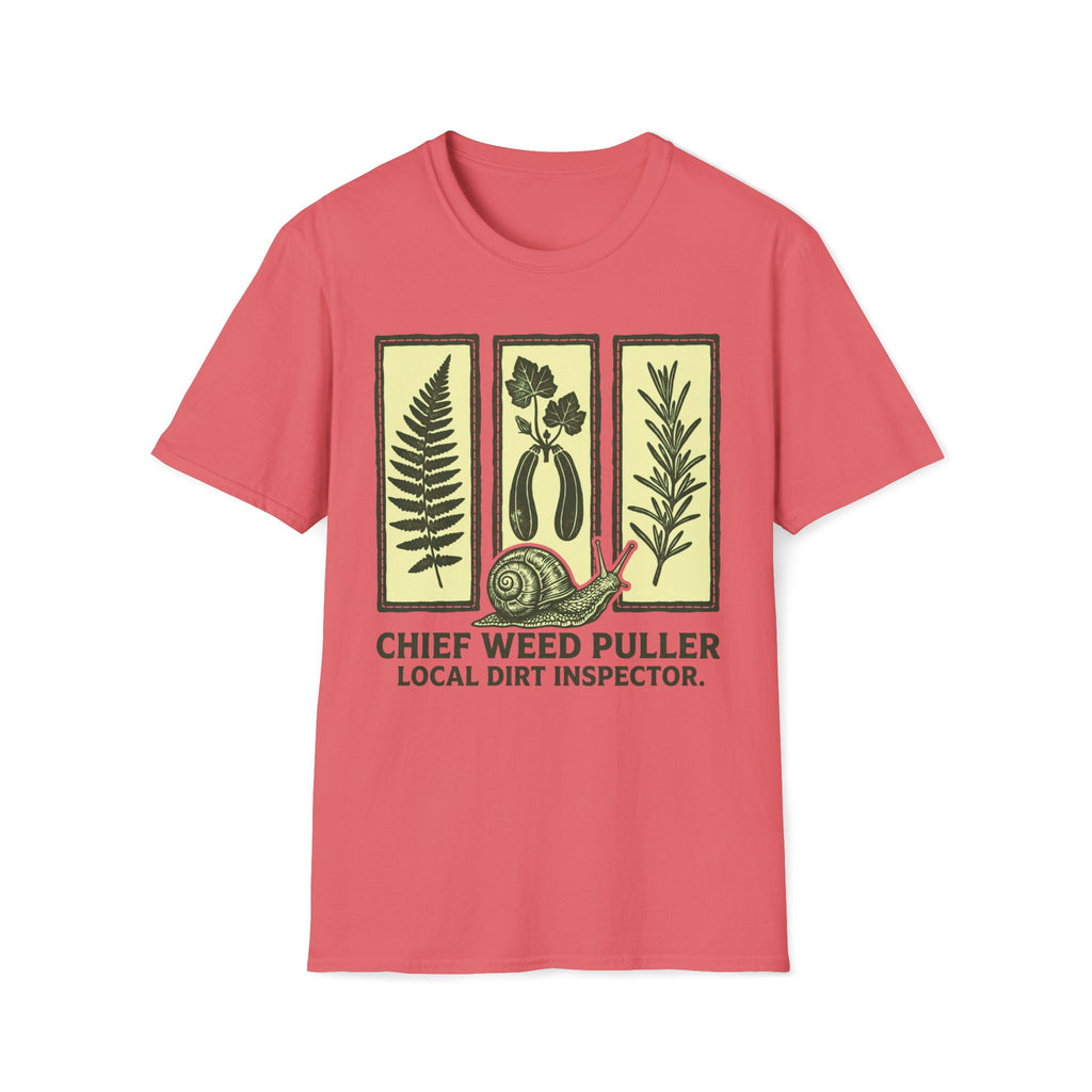 Chief Weed Puller Garden Club T-Shirt