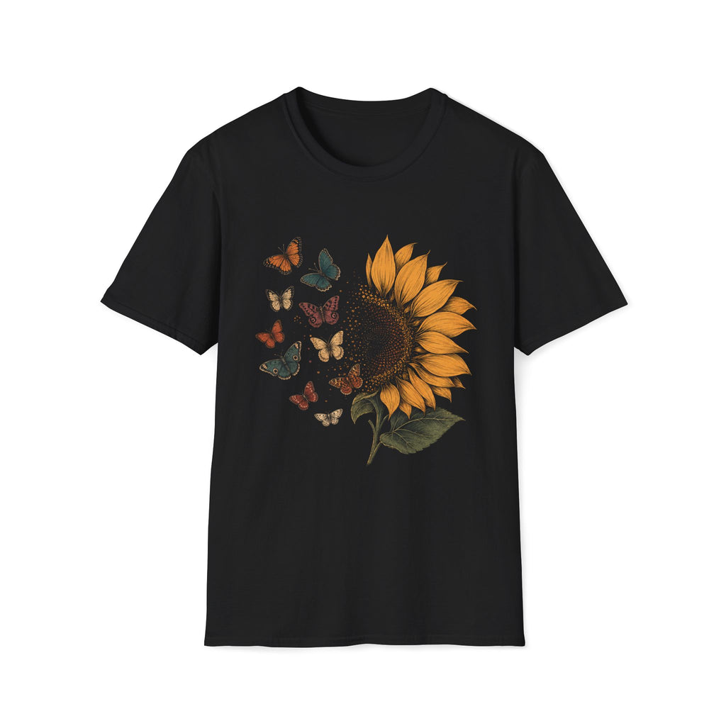 Sunflower Butterflies T-Shirt