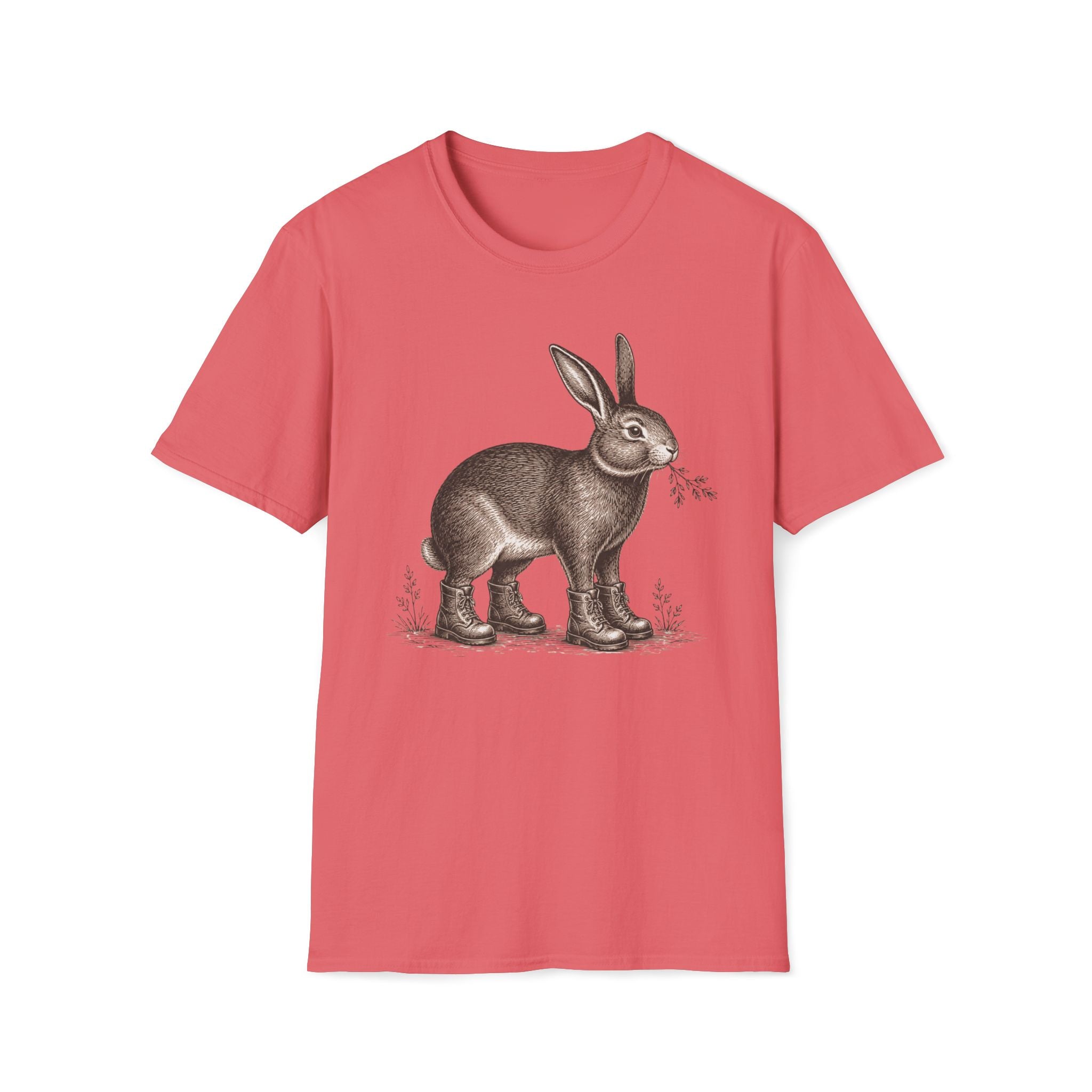 Garden Bunny With Shoes T-Shirt