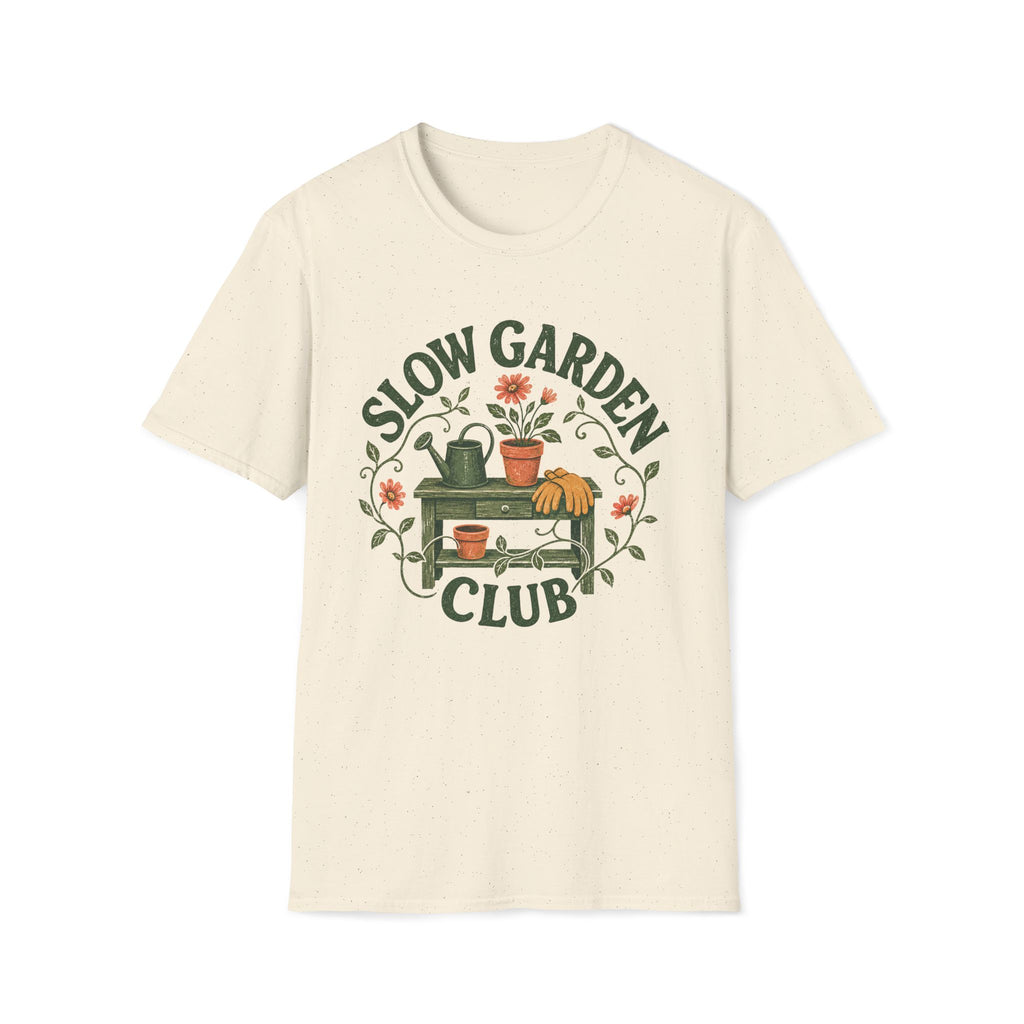 Slow Garden Club Garden Bench T-Shirt