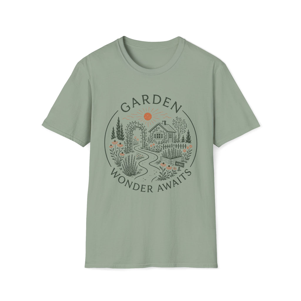 Wonder Awaits Garden View T-Shirt