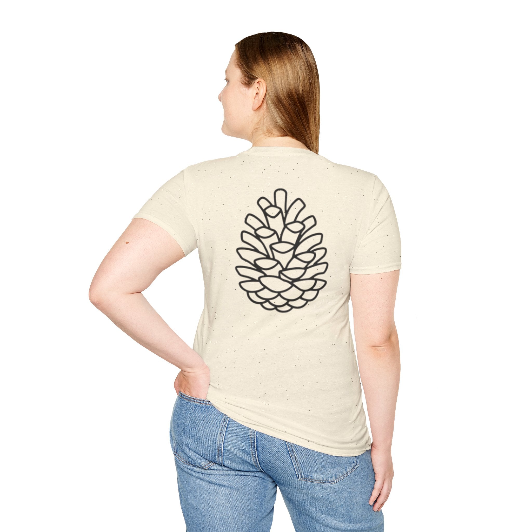 Quiet Pinecone Botanical T-Shirt by Zen & Zucchinis Slow Garden Club