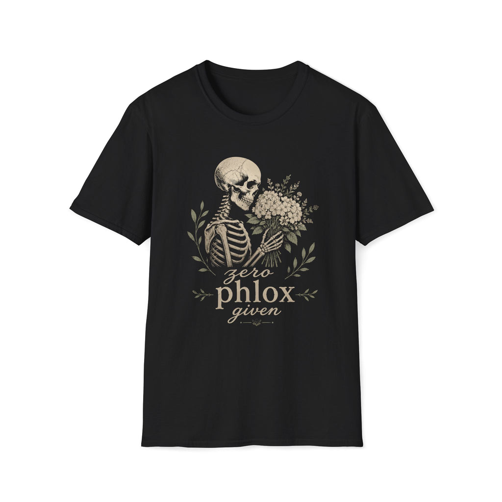 Zero Phlox Given Skeleton Flower T-Shirt