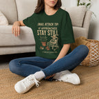 Snail Attack Tip Slow Gardener T-Shirt by Zen & Zucchinis Slow Garden Club