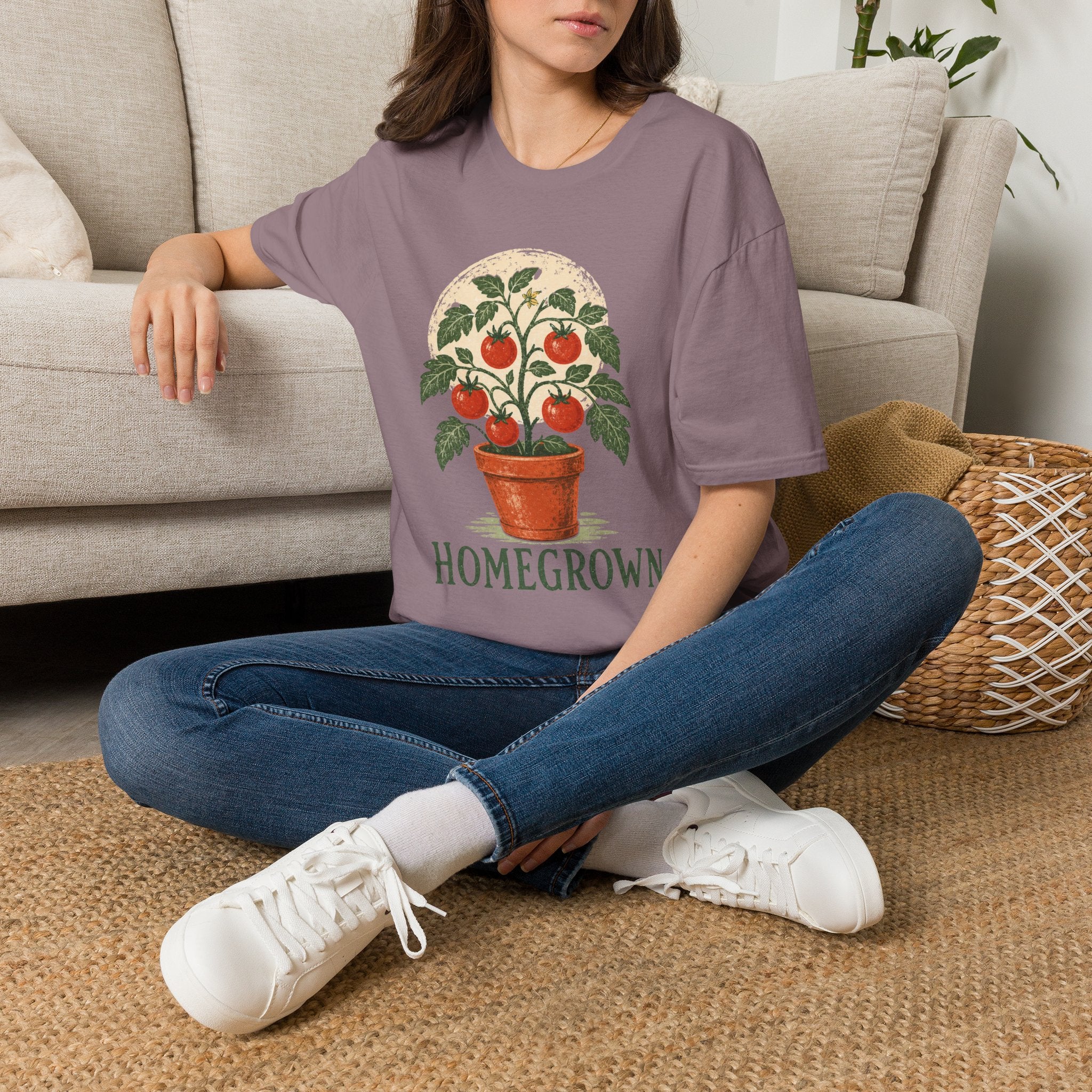 Homegrown Tomatoes In Moonlight T-Shirt