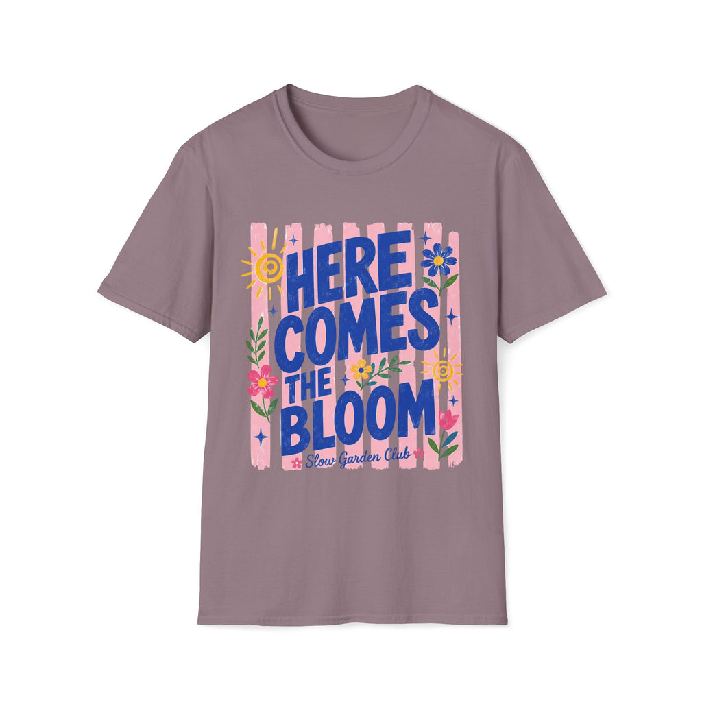Here Comes The Bloom Summer Stripes T-Shirt