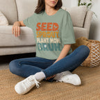 Seed Sprout Plant Mum Bruh T-Shirt