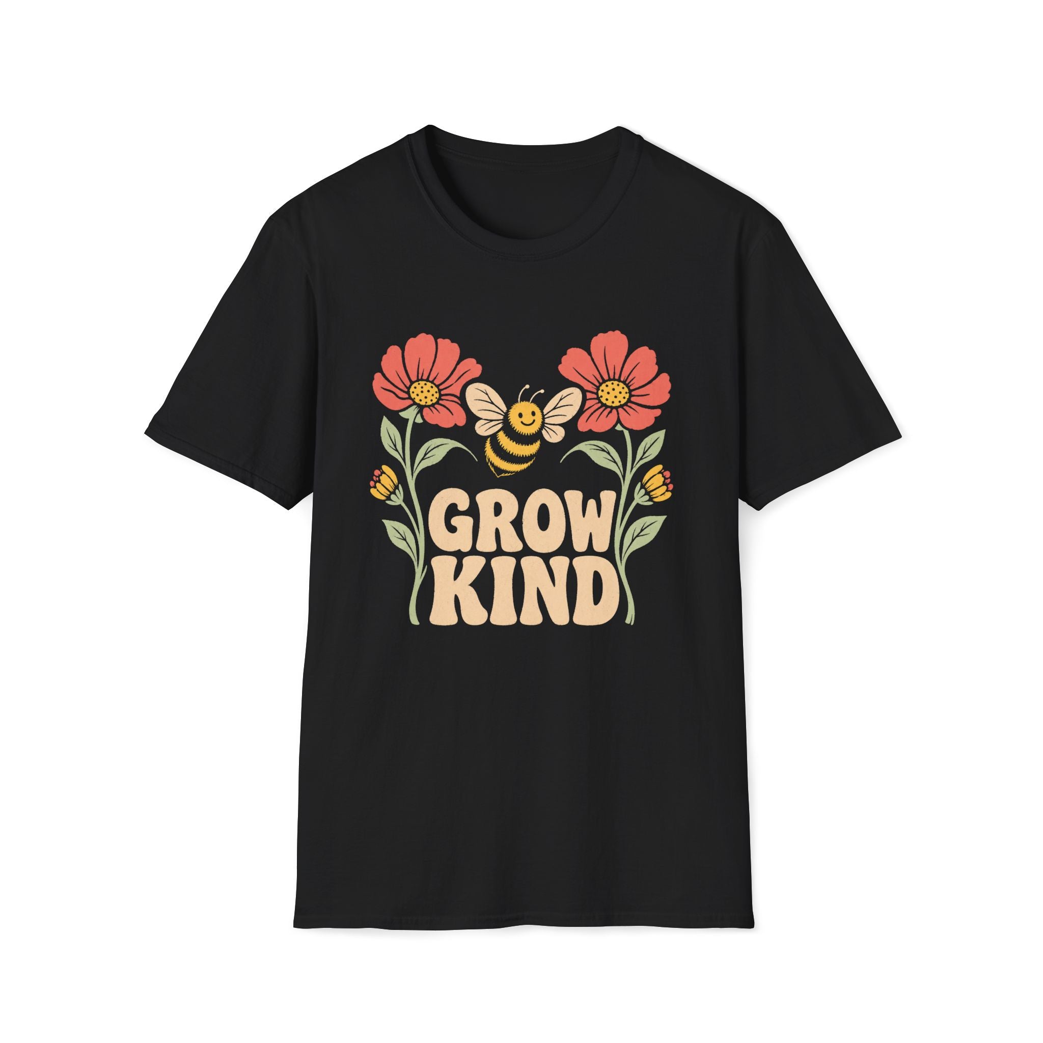 Grow Kind Flower Bee T-Shirt