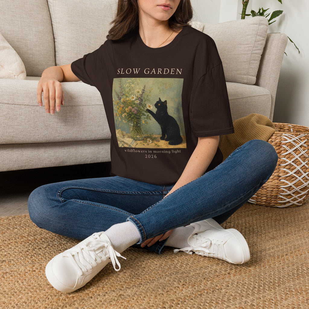 Wildflowers in Morning Light T-Shirt by Zen & Zucchinis Slow Garden Club
