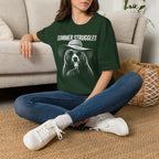 Summer Bear Garden Struggles T-Shirt by Zen & Zucchinis Slow Garden Club