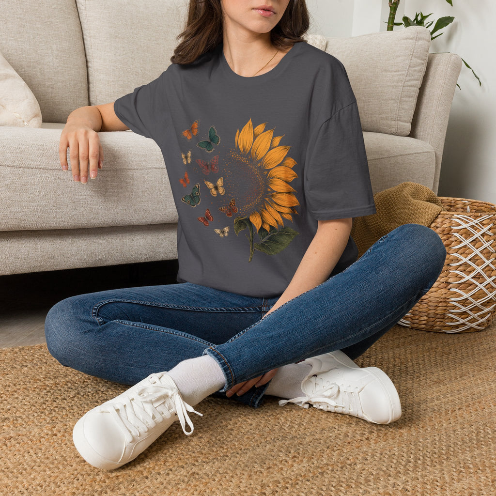 Sunflower Butterflies T-Shirt