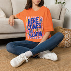 Here Comes The Bloom Summer Stripes T-Shirt