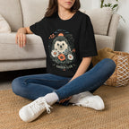 Hedgehog Garden Sunset T-Shirt