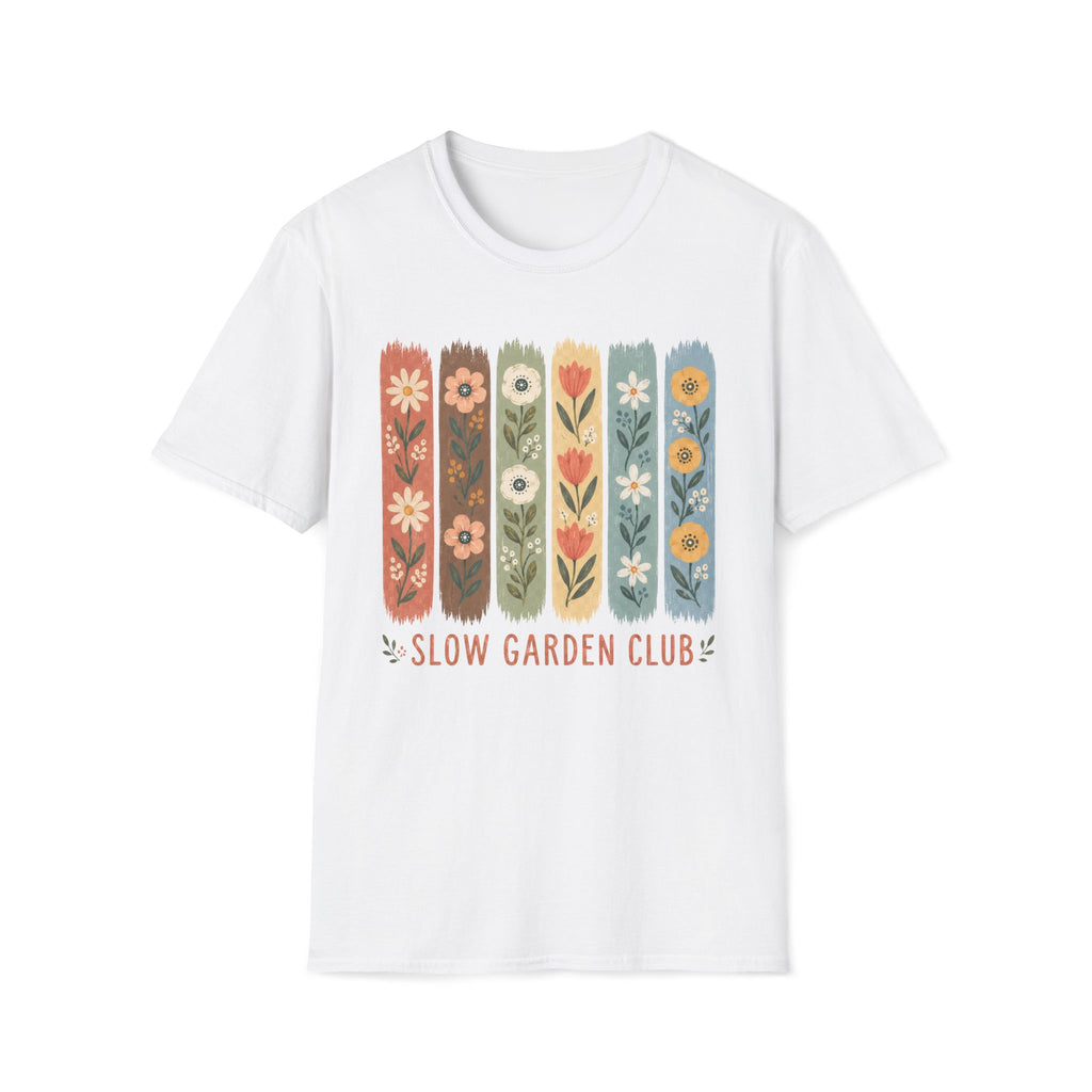 Flower Stripes Garden T-Shirt