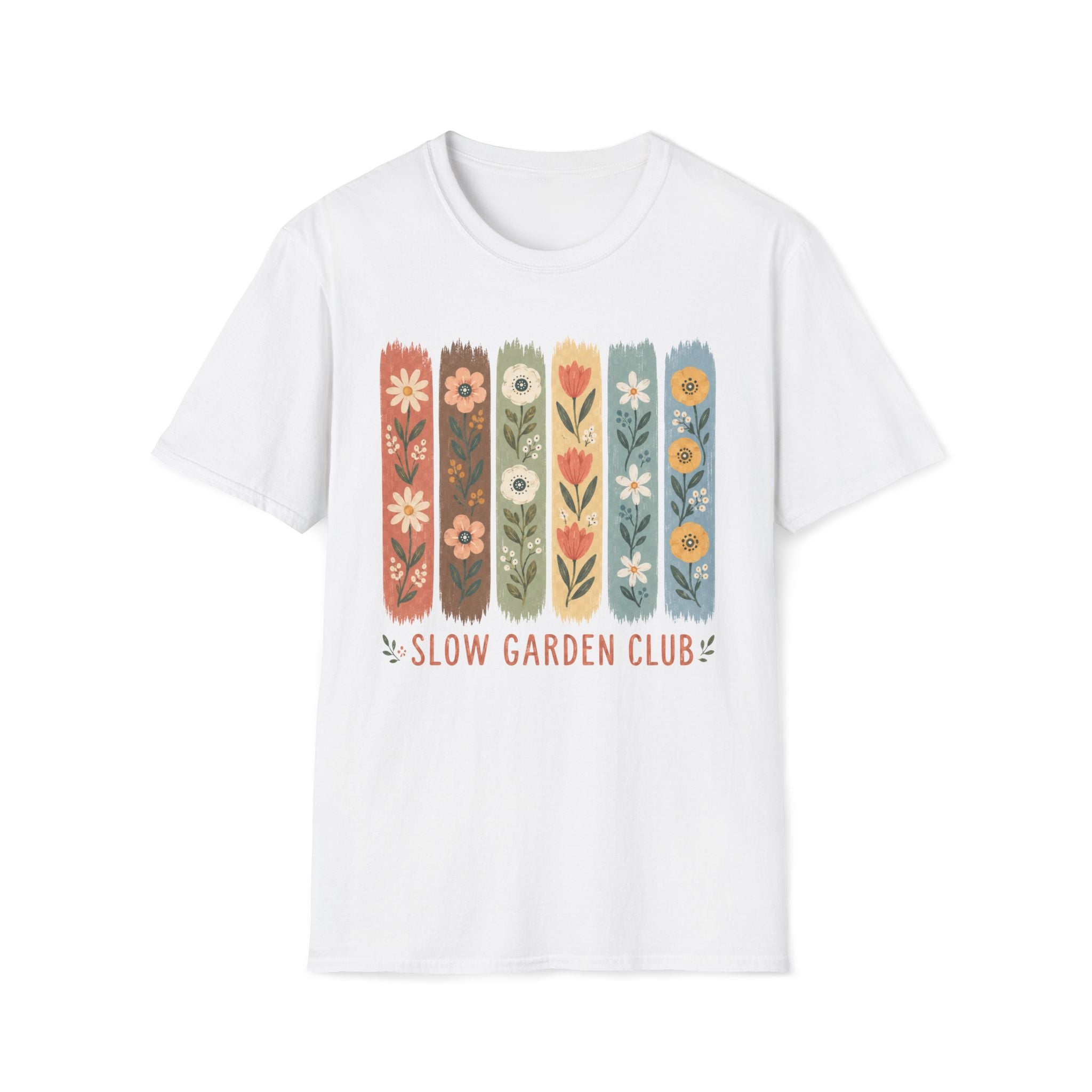 Flower Stripes Garden T-Shirt